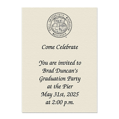 University of Missouri College of Law Personal Notecard