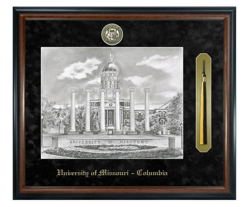 University of Missouri Litho Frame,Diploma Frame (XSNTL)