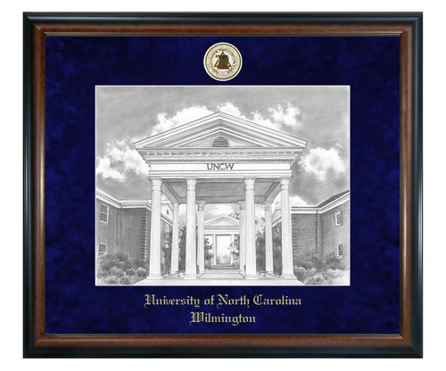 University of North Carolina Wilmington Litho Frame,Diploma Frame (XSNL)