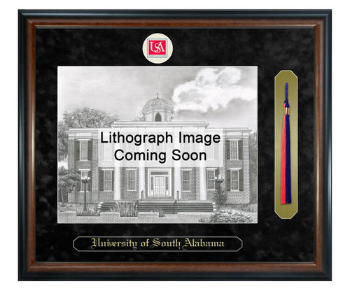 University of South Alabama Litho Frame,Diploma Frame (XSNTL)
