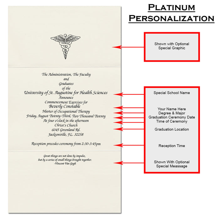 University of St. Augustine for Health Sciences - Doctor's Online Announcement (Platinum Style)