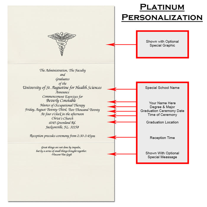 University of St. Augustine for Health Sciences - Master's FL Announcement (Platinum Style)