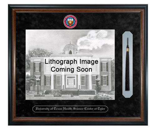 University of Texas Health Science Center at Tyler Litho Frame,Diploma Frame (XSNTL)