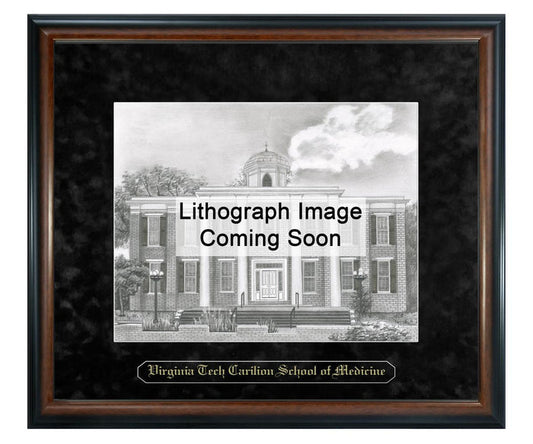 Virginia Tech Carilion School of Medicine Litho Frame,Diploma Frame (XNL)