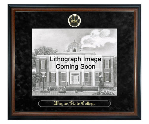 Wayne State College Litho Frame,Diploma Frame (XSNL)