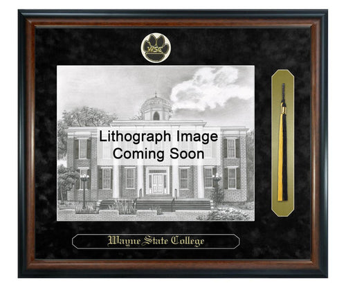 Wayne State College Litho Frame,Diploma Frame (XSNTL)