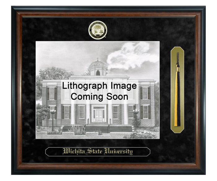 Wichita State University Litho Frame,Diploma Frame (XSNTL)
