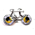 Wire Bicycle Pin with Tusker Wheels - Creative Alternatives - TheHomeToGo