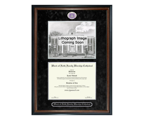 Word of Faith Family Worship Cathedral Diploma Frame (SNL)